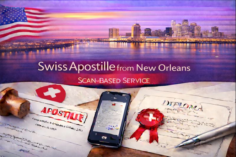 Swiss Apostille from New Orleans