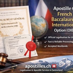1OIB Apostille for French Baccalauréat OIB