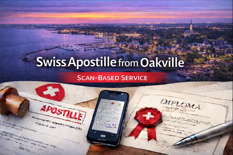 Swiss Apostille from Oakville