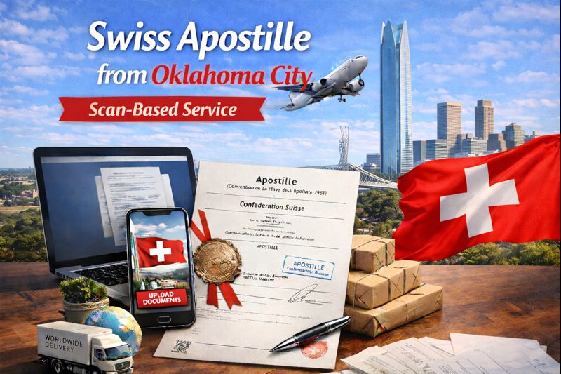Swiss Apostille from Oklahoma City