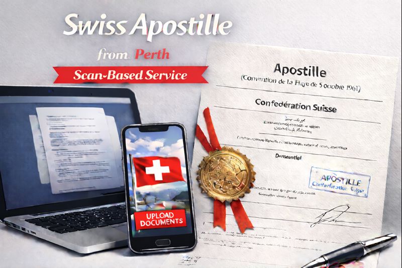 Swiss Apostille from Perth
