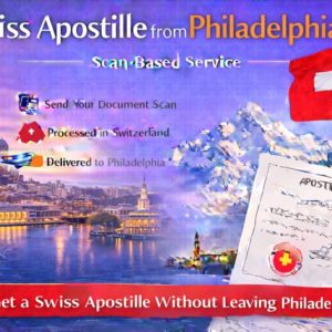 1Phily Swiss Apostille from Philadelphia