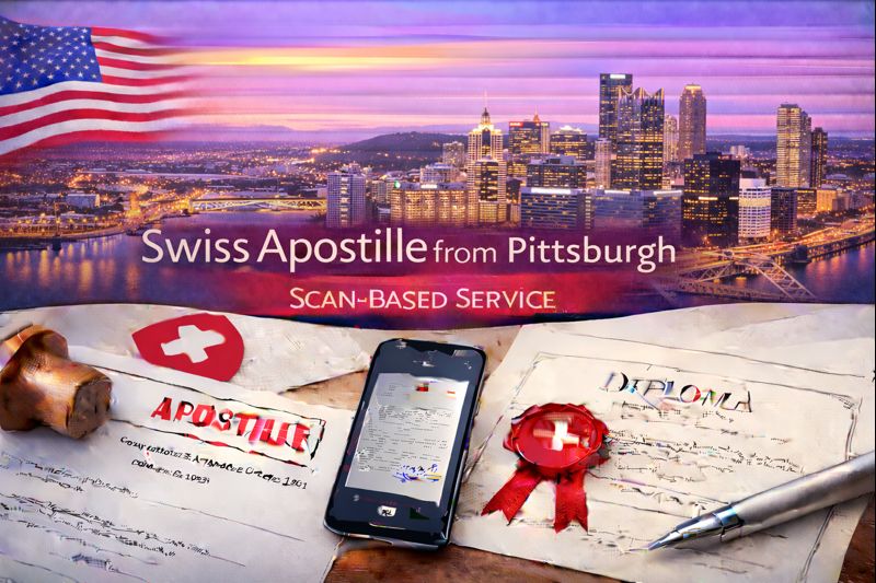 Swiss Apostille from Pittsburgh