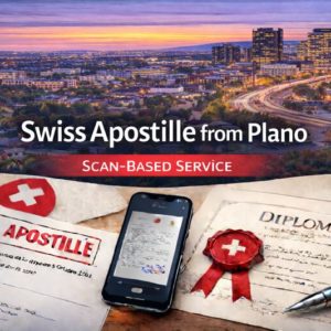 1Plano Swiss Apostille from Plano