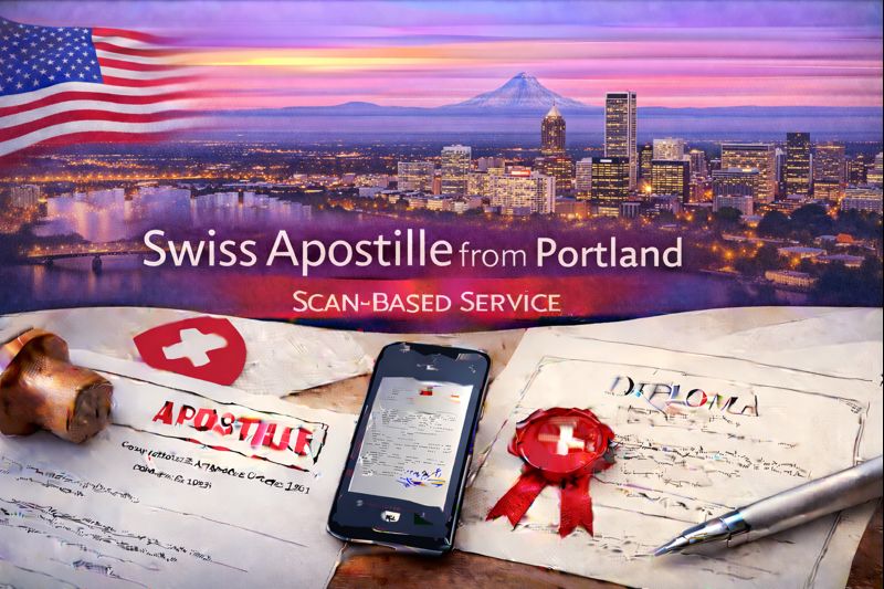 Swiss Apostille from Portland
