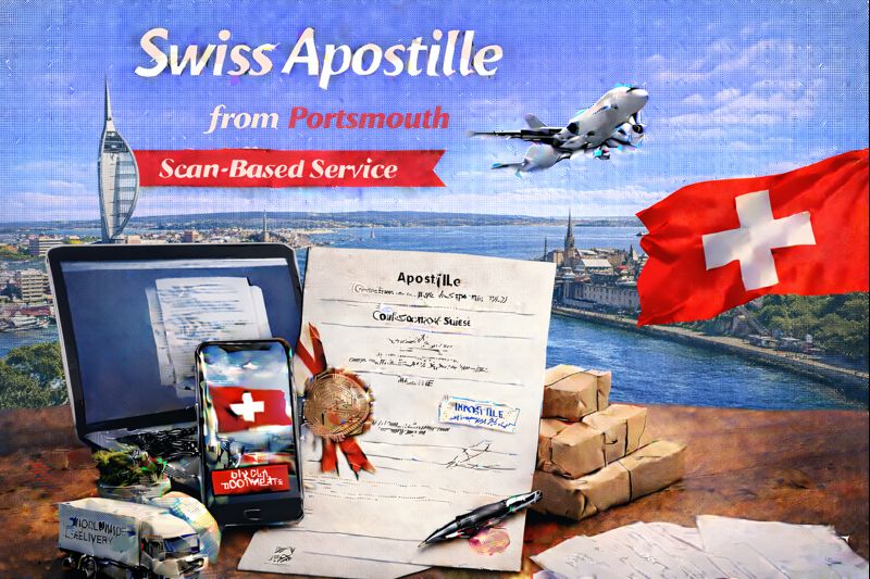 Swiss Apostille from Portsmouth