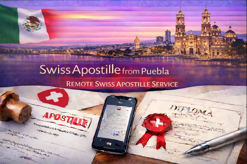 Swiss Apostille from Puebla