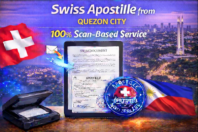 Swiss Apostille from Quezon City
