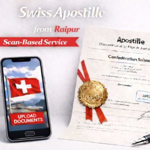 Swiss Apostille from Raipur