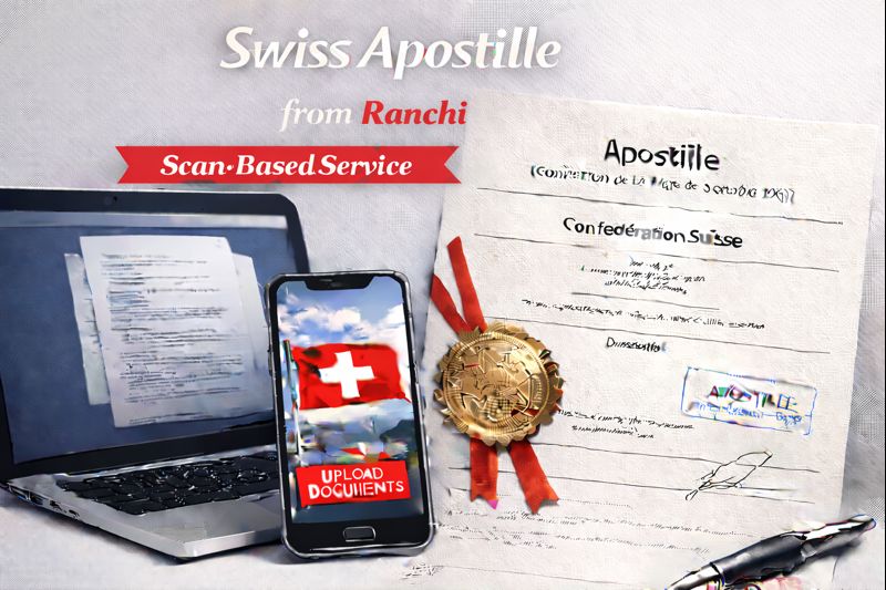 Swiss Apostille from Ranchi