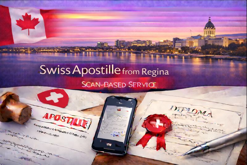 Swiss Apostille from Regina