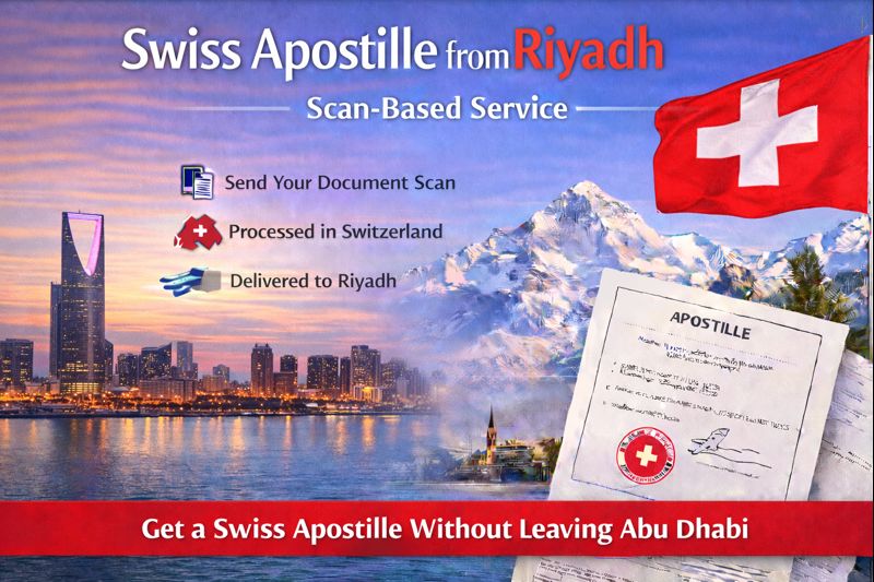 Swiss Apostille from Riyadh