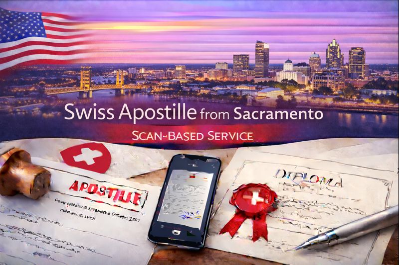 Swiss Apostille from Sacramento