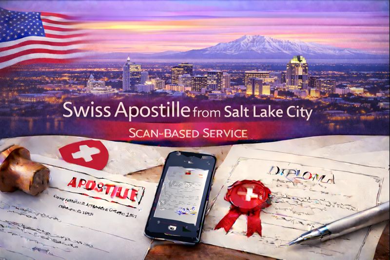 Swiss Apostille from Salt Lake City
