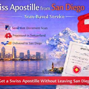 Swiss Apostille from San Diego