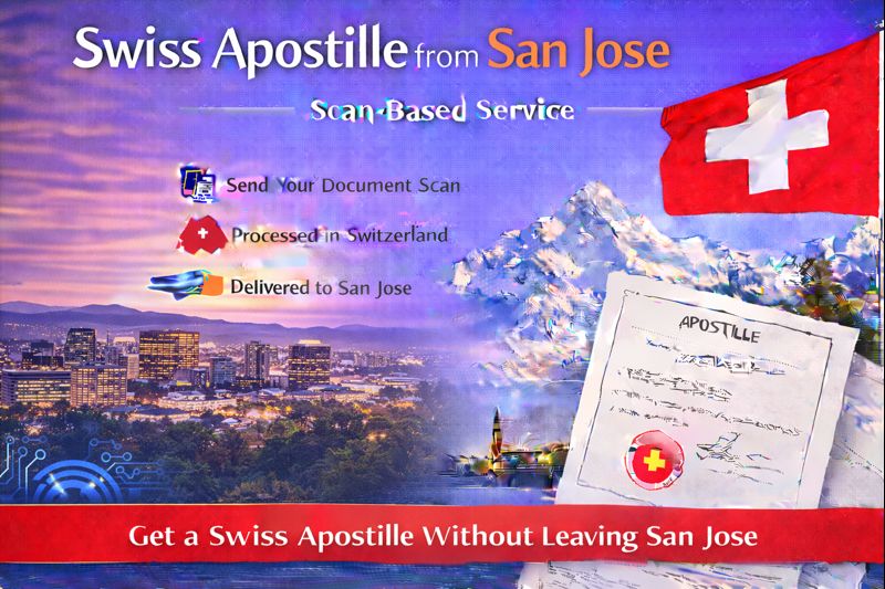 Swiss Apostille from San Jose