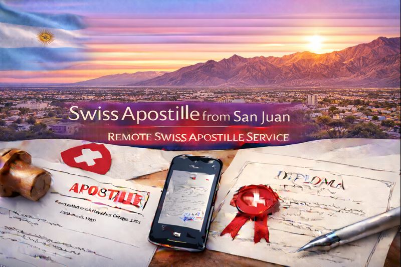 Swiss Apostille from San Juan
