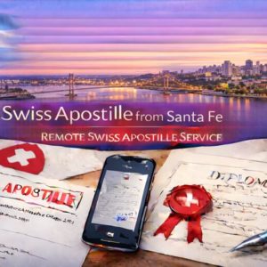 Swiss Apostille from Santa Fe