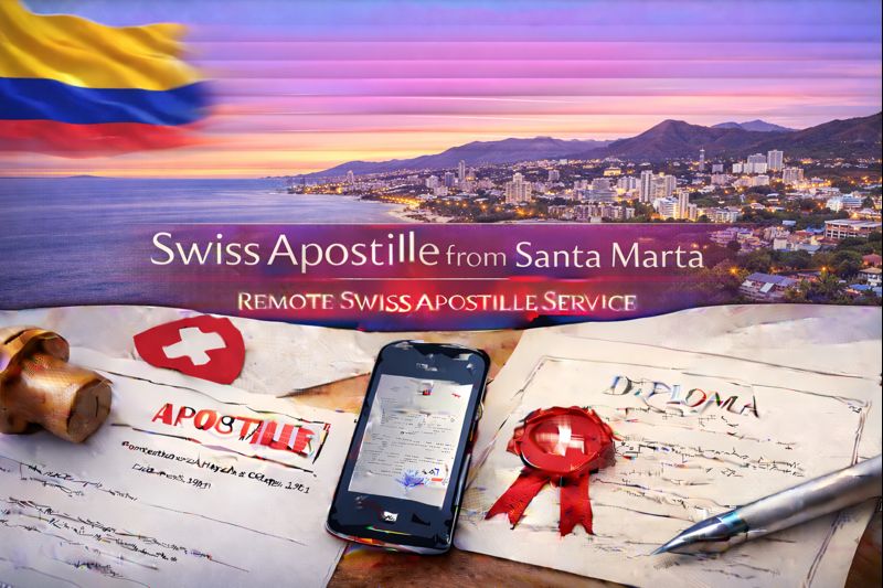 Swiss Apostille from Santa Marta