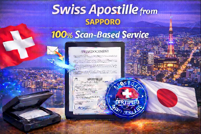 Swiss Apostille from Sapporo