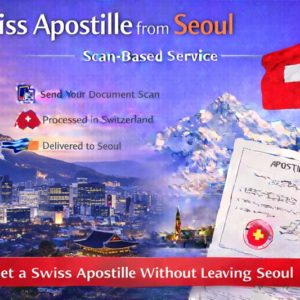 1Seoul Swiss Apostille from Seoul