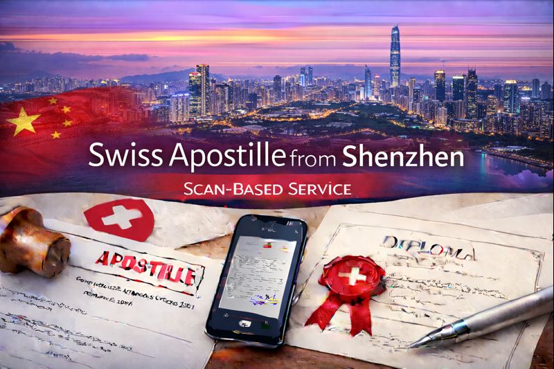 Swiss Apostille from Shenzhen