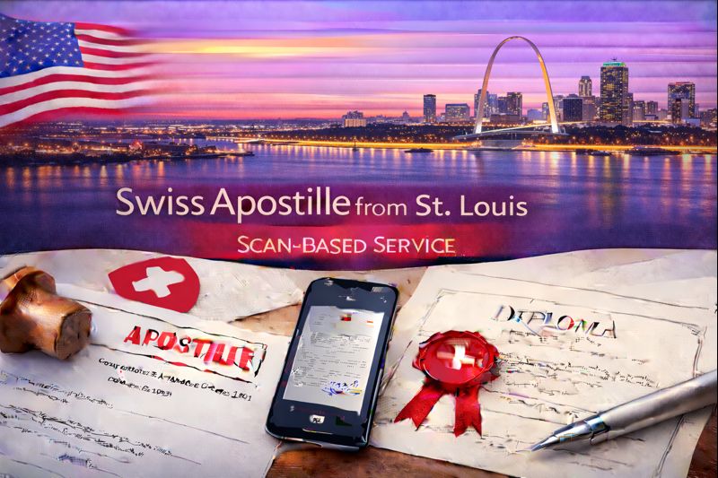 Swiss Apostille from St. Louis