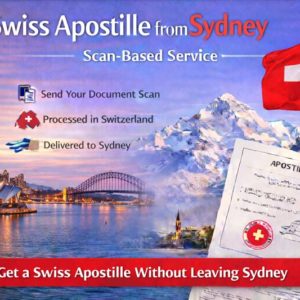 1Sydney Swiss Apostille from Sydney