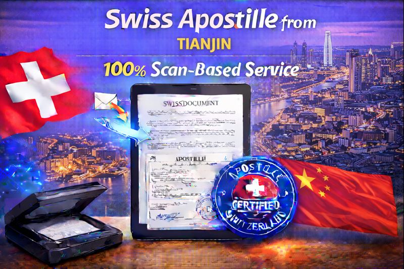 Swiss Apostille from Tianjin