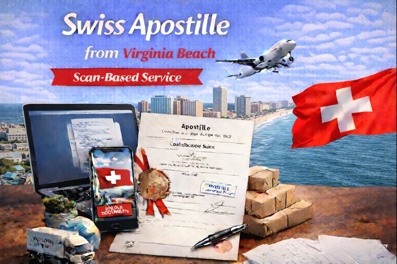 Swiss Apostille from Virginia Beach