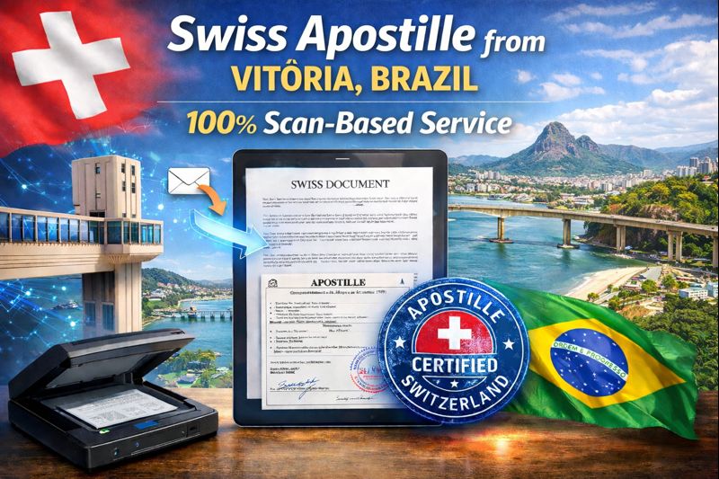 Swiss Apostille from Vitória Brazil