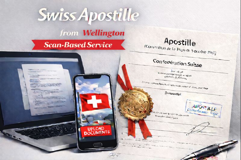 Swiss Apostille from Wellington