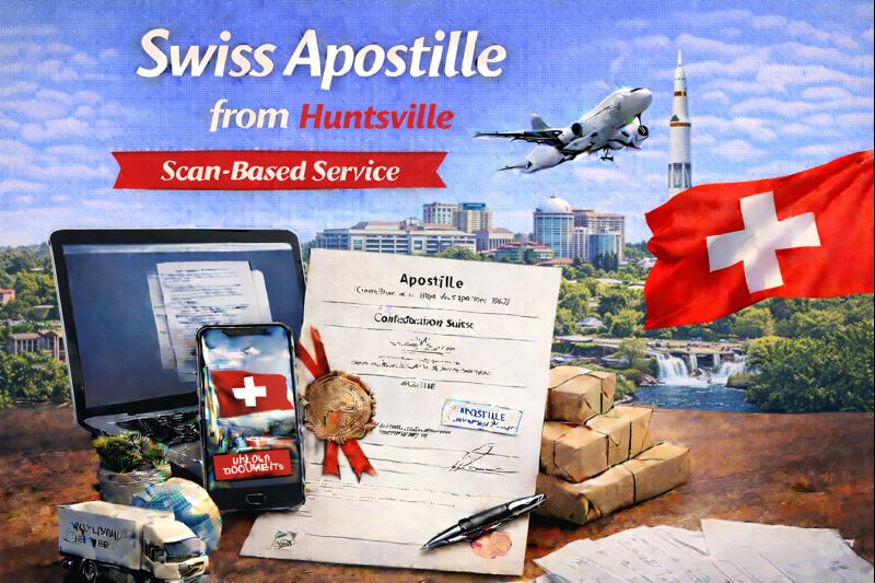 Swiss Apostille from Huntsville