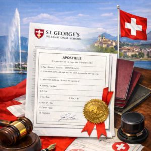 Apostille for St. George’s International School documents