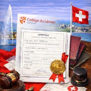 Apostille for Collège du Léman Geneva documents
