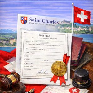 Apostille for Saint Charles International School documents
